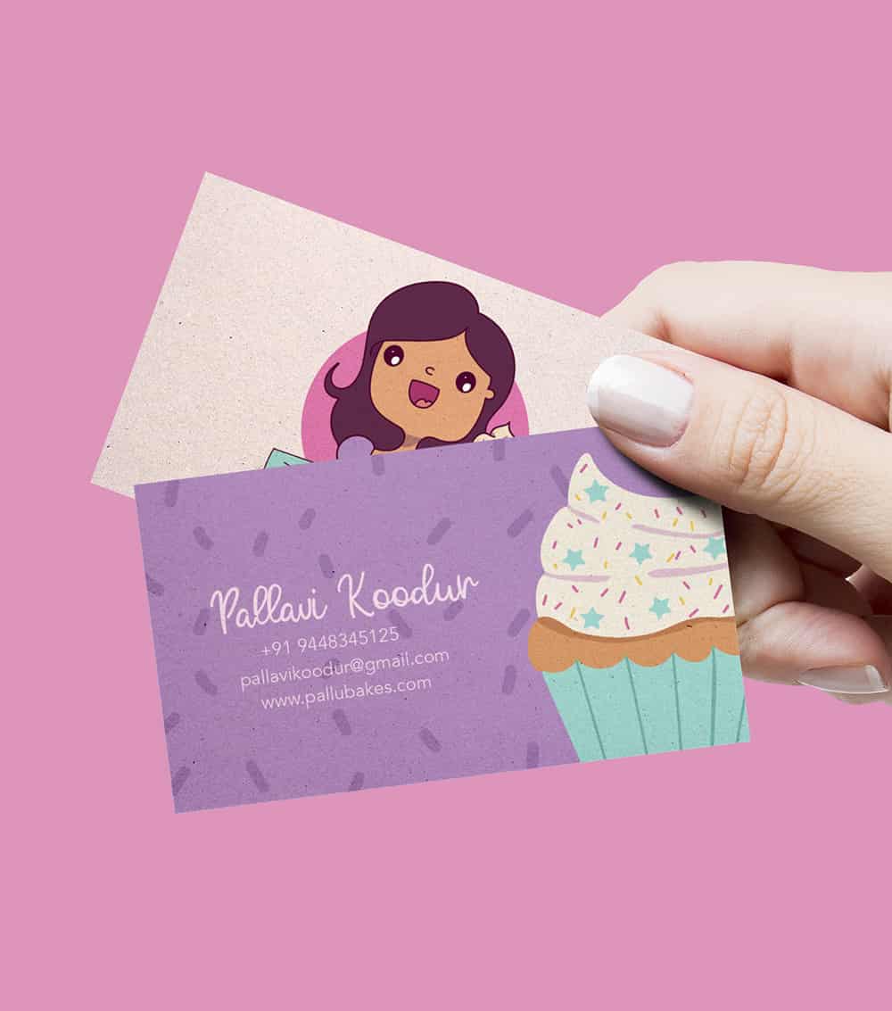 business card, illustration, business card illustrated, custom illustrated business card