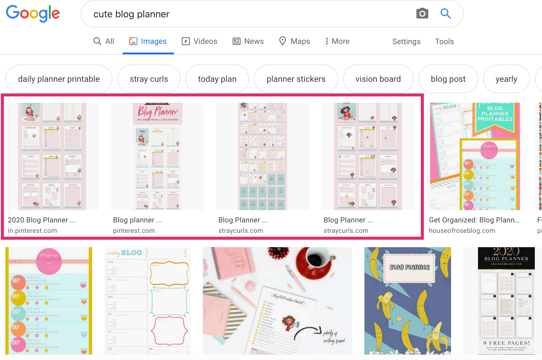 Filling in the alt tag of your images helps your images rank higher and this is how Search Engines read your images!