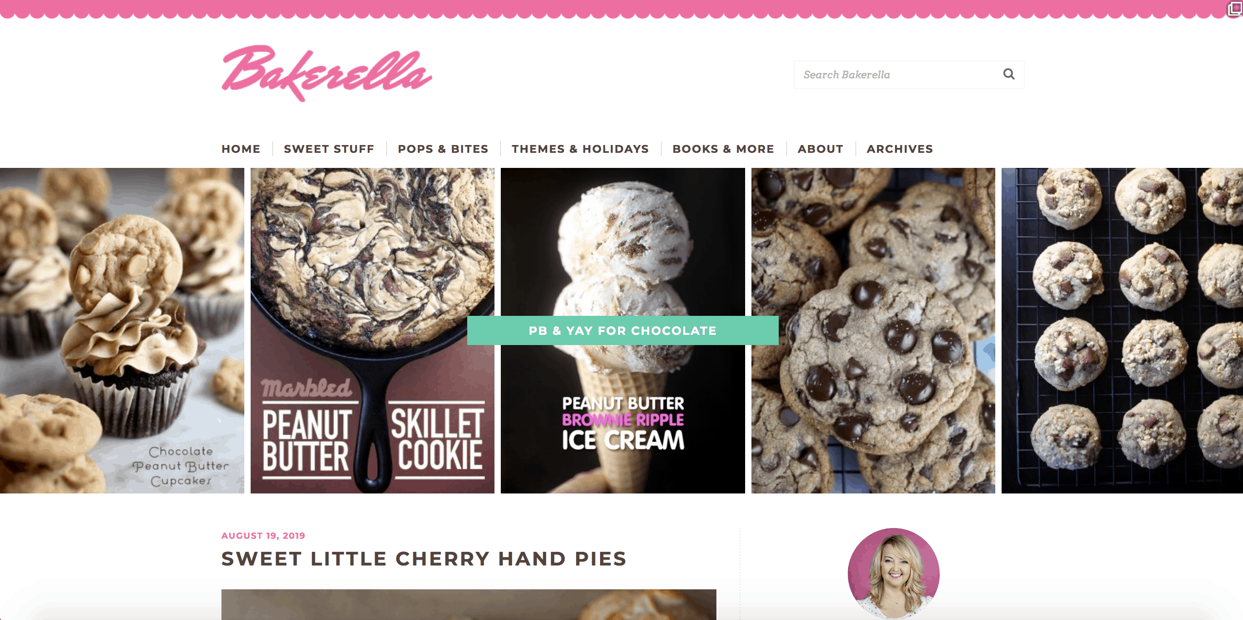 Food Blogs like Bakerella make a lot of money via ads and affiliate marketing. 