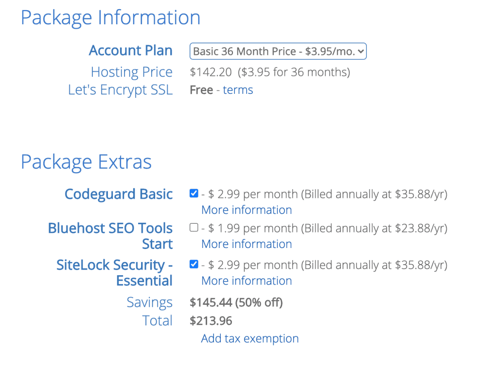 Package Information