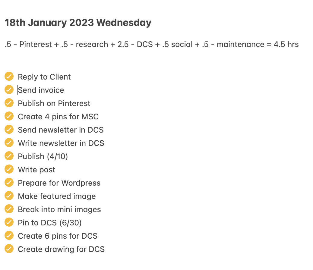 notes app with tasks