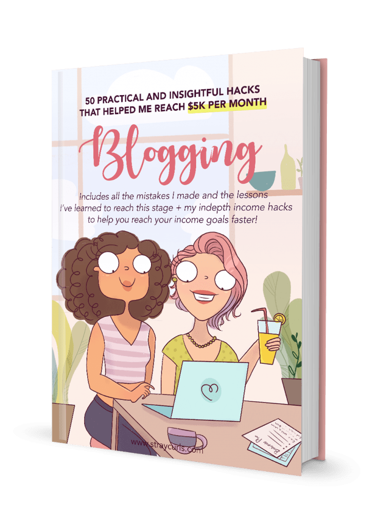 Want a shortcut to making $5K a month? This eBook contains every lesson I've learned growing my blog and business to $5K a month in less than 2 years.