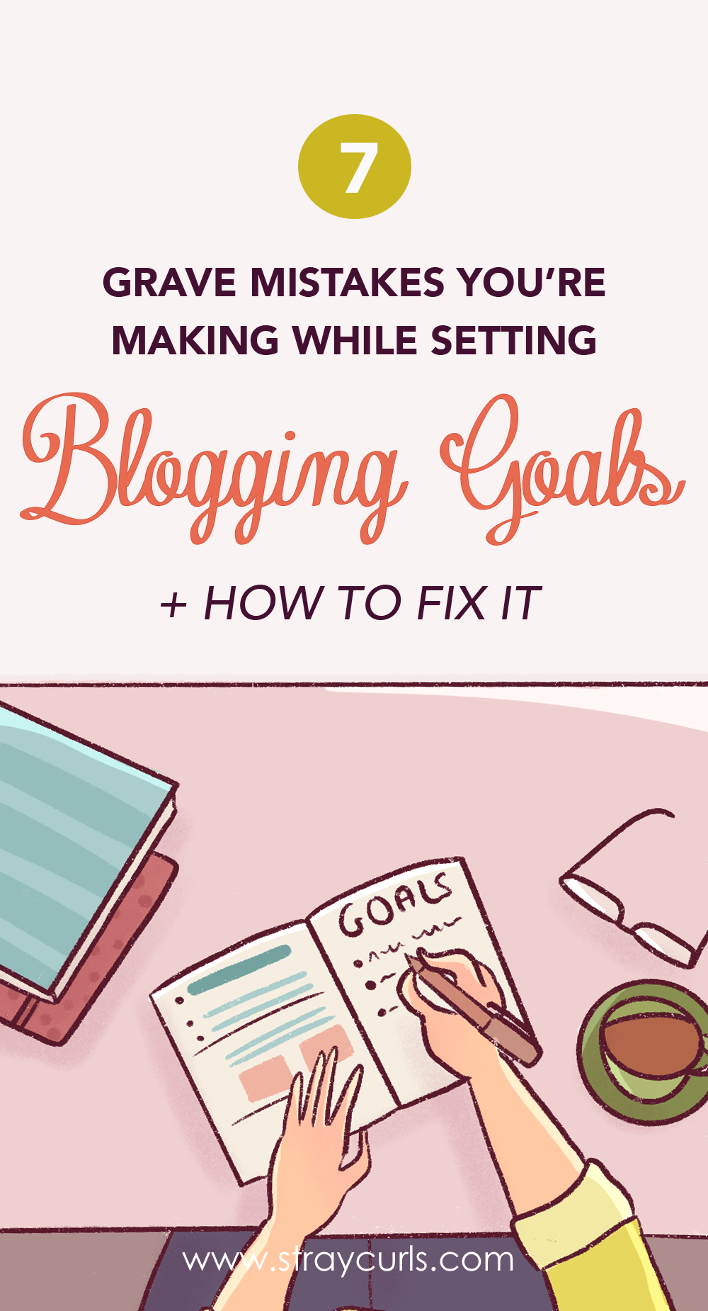 Tired of not achieving your blogging goals? In this post I cover how you can set good first year blogging goals so that you can actually achieve them. Learn how to set smart goals for your blog.