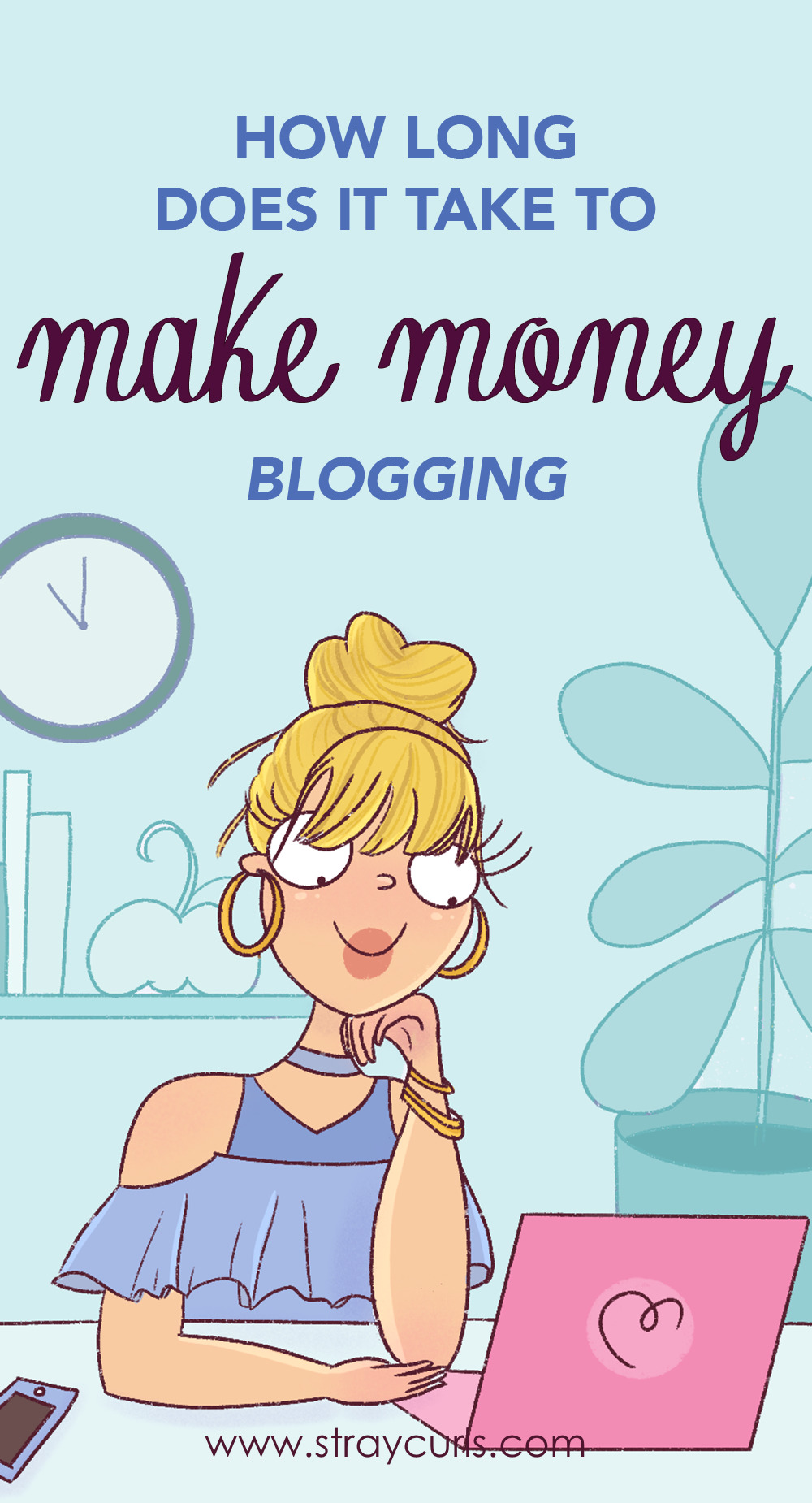 How long does it take to make money blogging? This post will tell you everything you need to know to start and grow a blog so you can make money blogging right away!