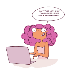 Try to increase your typing speed so that you can write your blog posts fast.