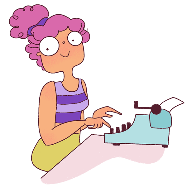 get into the groove of writing
