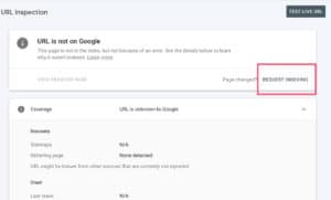 Requesting indexing from Google Search Console is a good way to get google to index your website faster