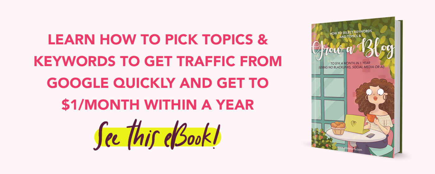 grow your blog to 1K eBook