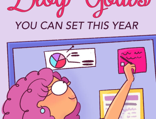 7 Realistic Blogging Goals to Set this Year  (that actually work)