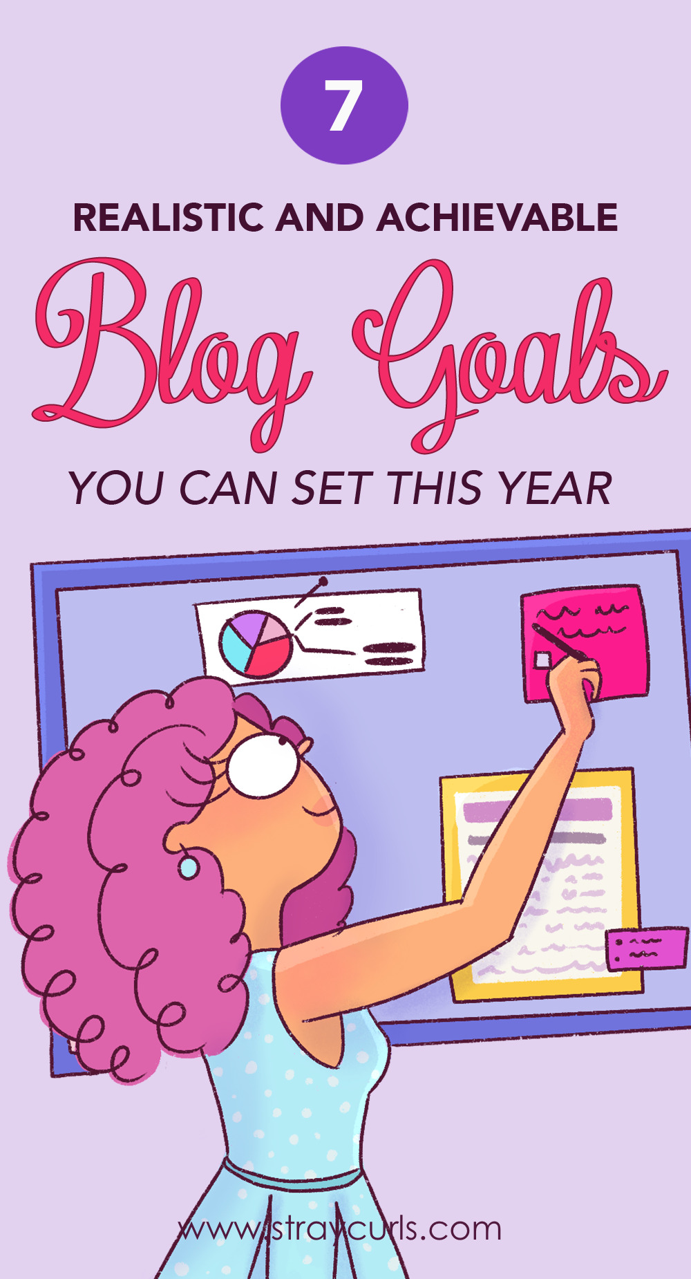 reealistic blogging goals