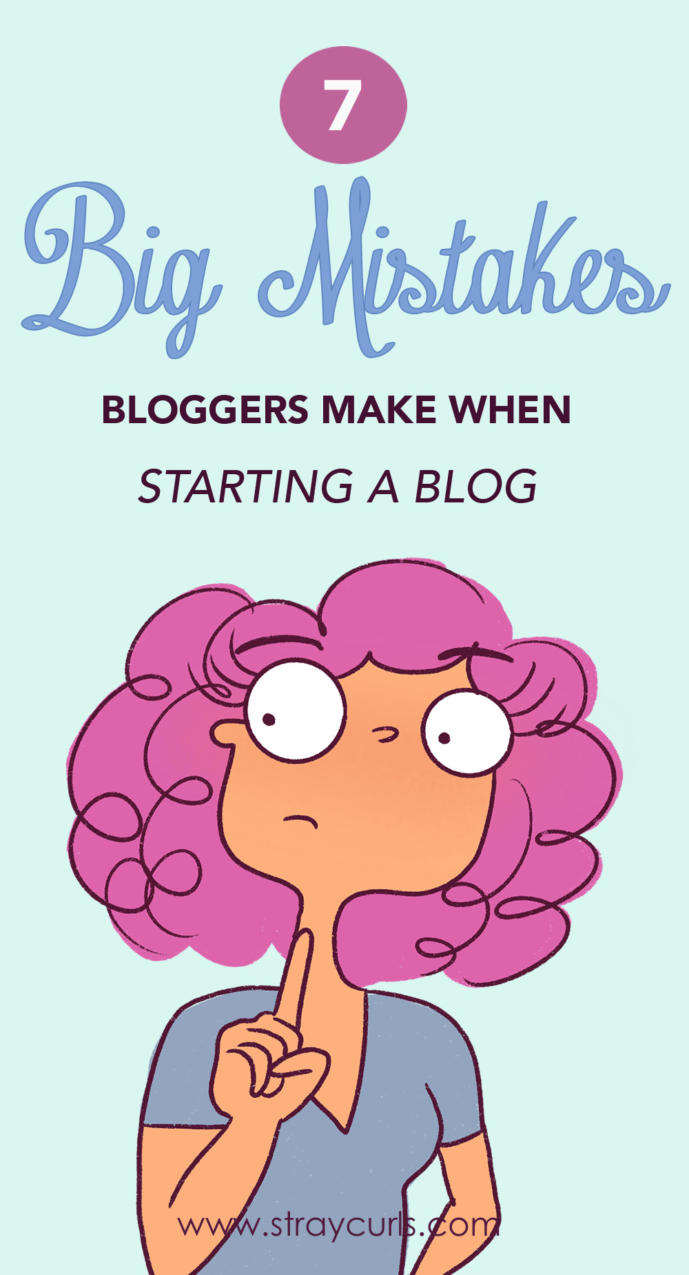 mistakes bloggers make when starting a blog